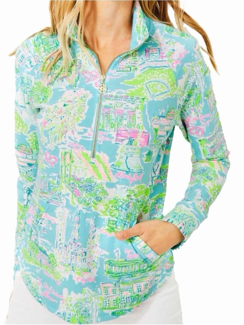 Lilly Pulitzer Lilly Loves Philly Popover